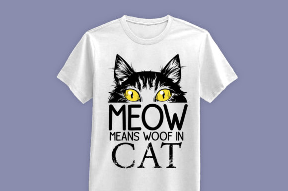 Cat Lover T-shirt Design 126 Review