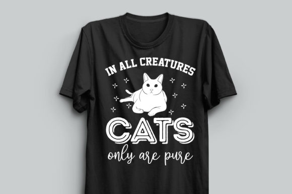 Cat Lover T-shirt Design 183 Review