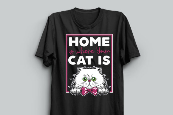 Cat Lover T-shirt Design 186 Review