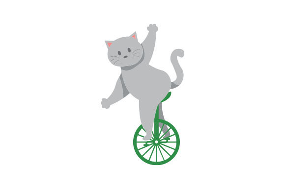 Cat Riding a Unicycle Embroidery Design Review