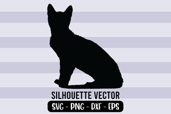 Cat Silhouette Vector 3 Review for Embroidery Projects