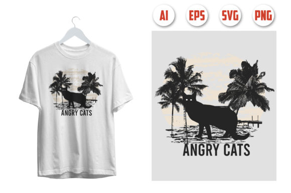 Cat T-shirt Design 03 Review
