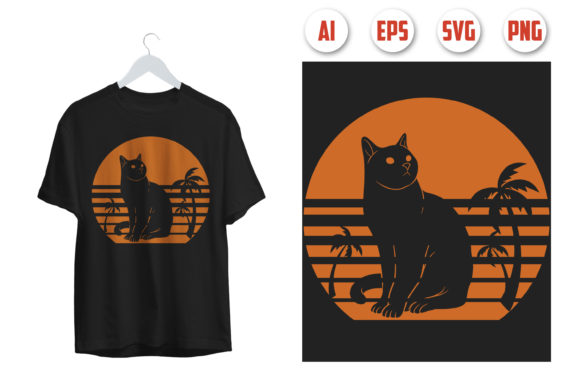 Cat T-shirt Design 07 Review