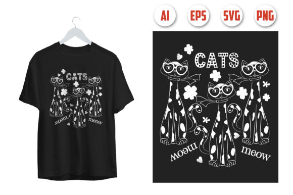 Cat T-shirt Design 10 Review