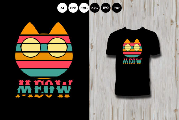 Cat Vintage T Shirt Design Review