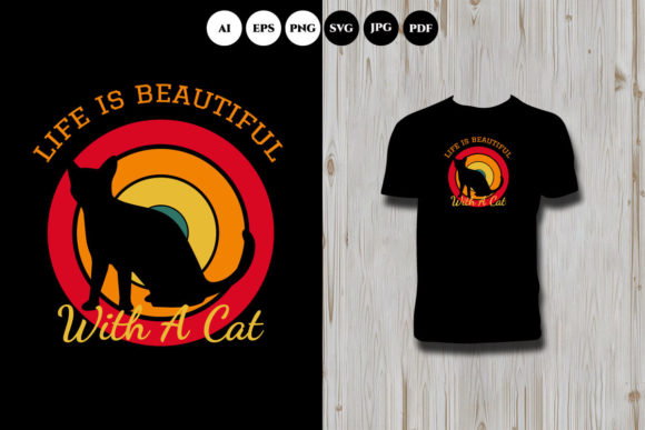 Life is Beautiful with a Cat Embroidery Review
