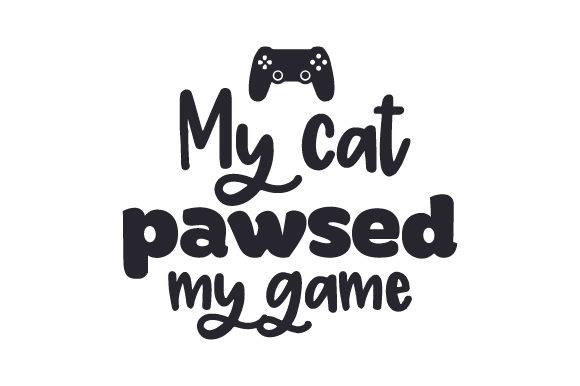 My Cat Pawsed My Game Embroidery Design Review