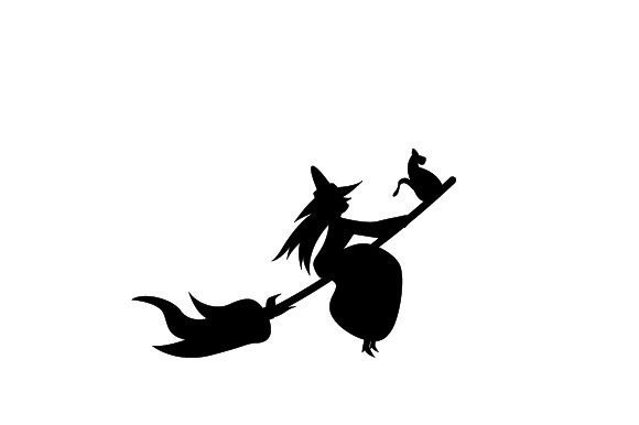 Witch and Cat on a Broom Embroidery Design Review